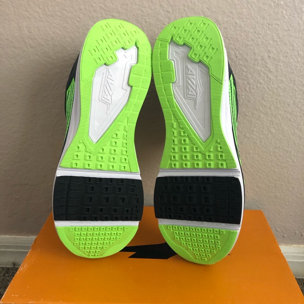 Neon Green Avia Running Shoes - Picture 5 of 6